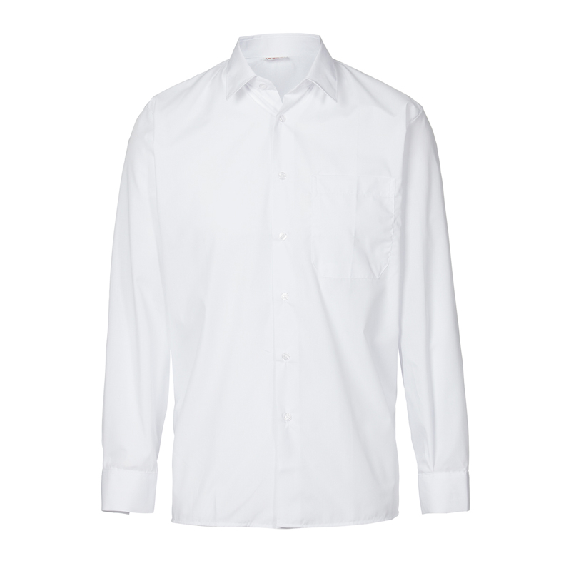 Camisa blanca manga larga